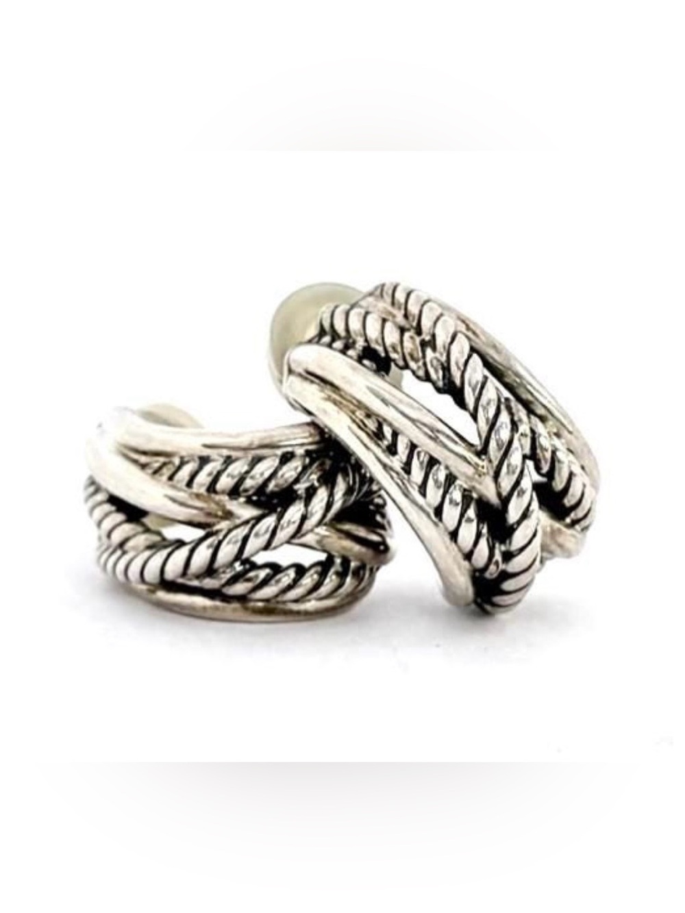 David Yurman Crossover Earrings